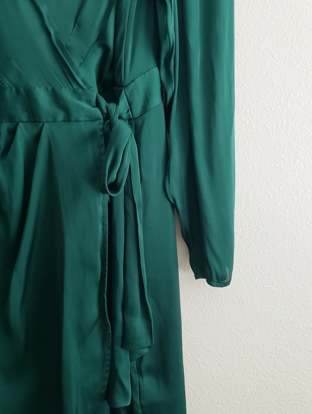 Banana Republic Puff Sleeve Mini Wrap Dress - Picture 5 of 9